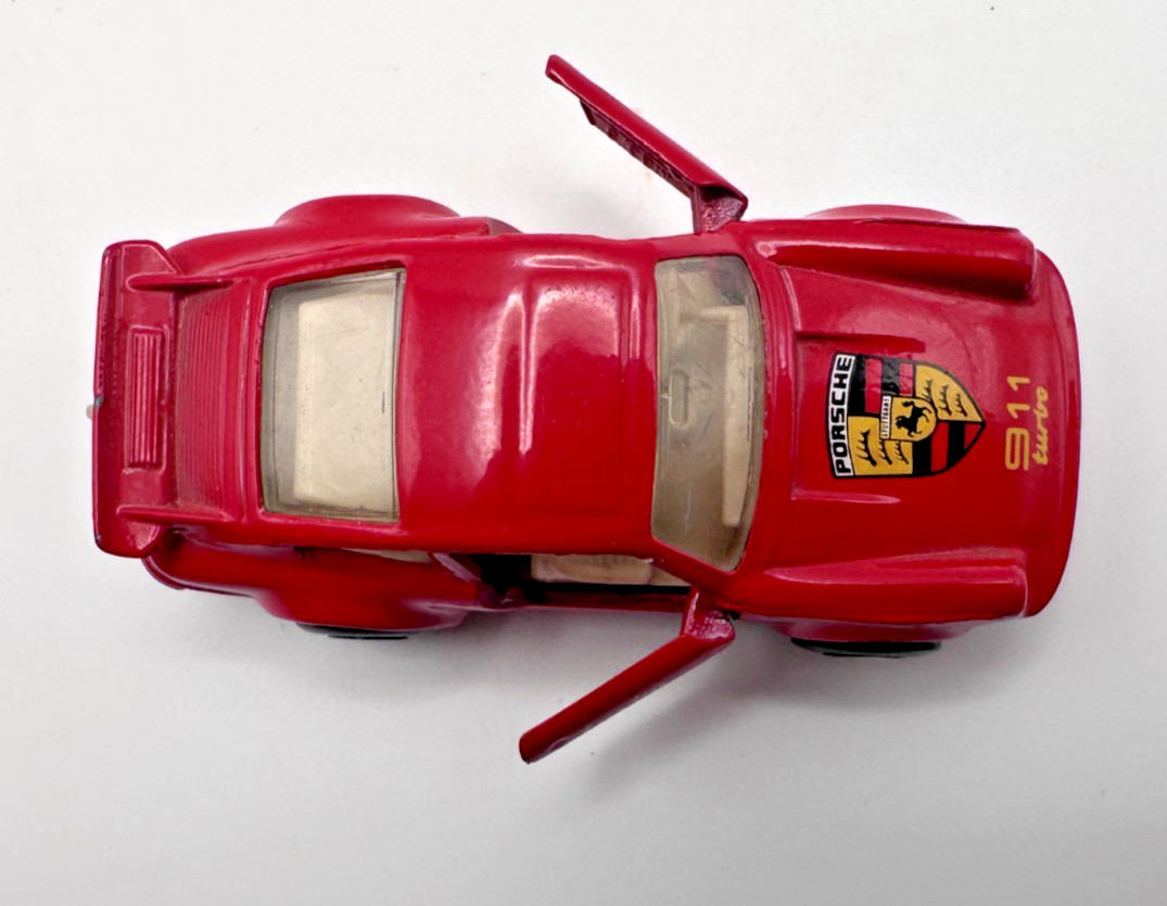 Matchbox Superfast 1978 Porsche Turbo 911 Lesney Shiny Red 2.75” Diecast P-911