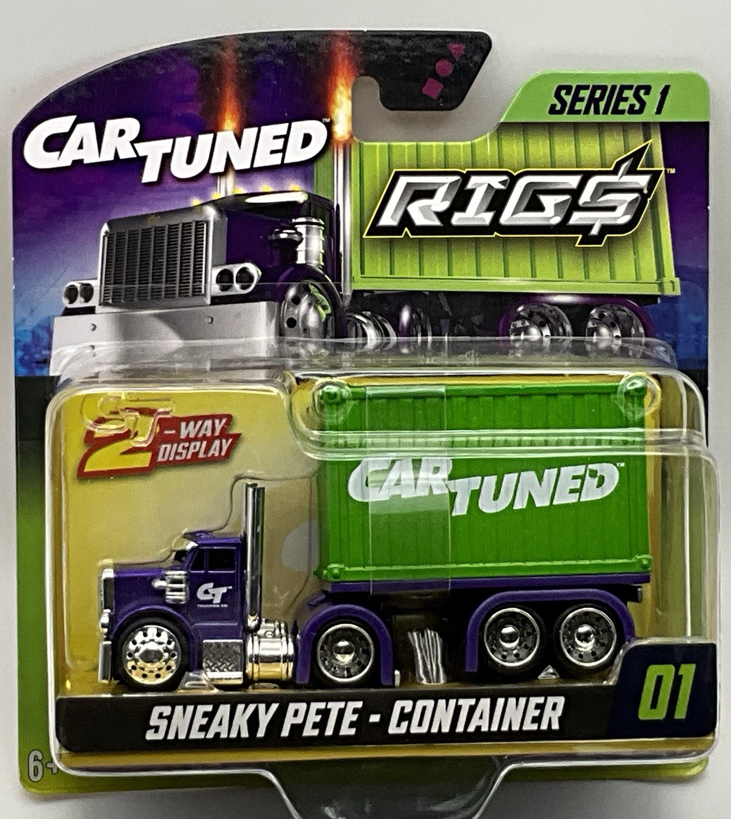 new Car Tuned Rigs Container Series 1 lot of 4 = different colors