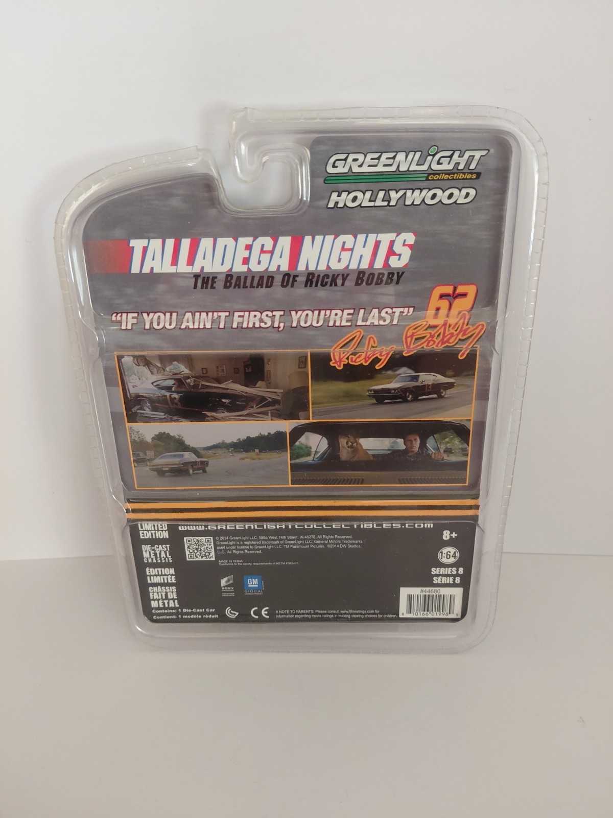Greenlight Hollywood 1969 CHEVY CHEVELLE TALLADEGA NIGHTS Ricky Bobby Series 8