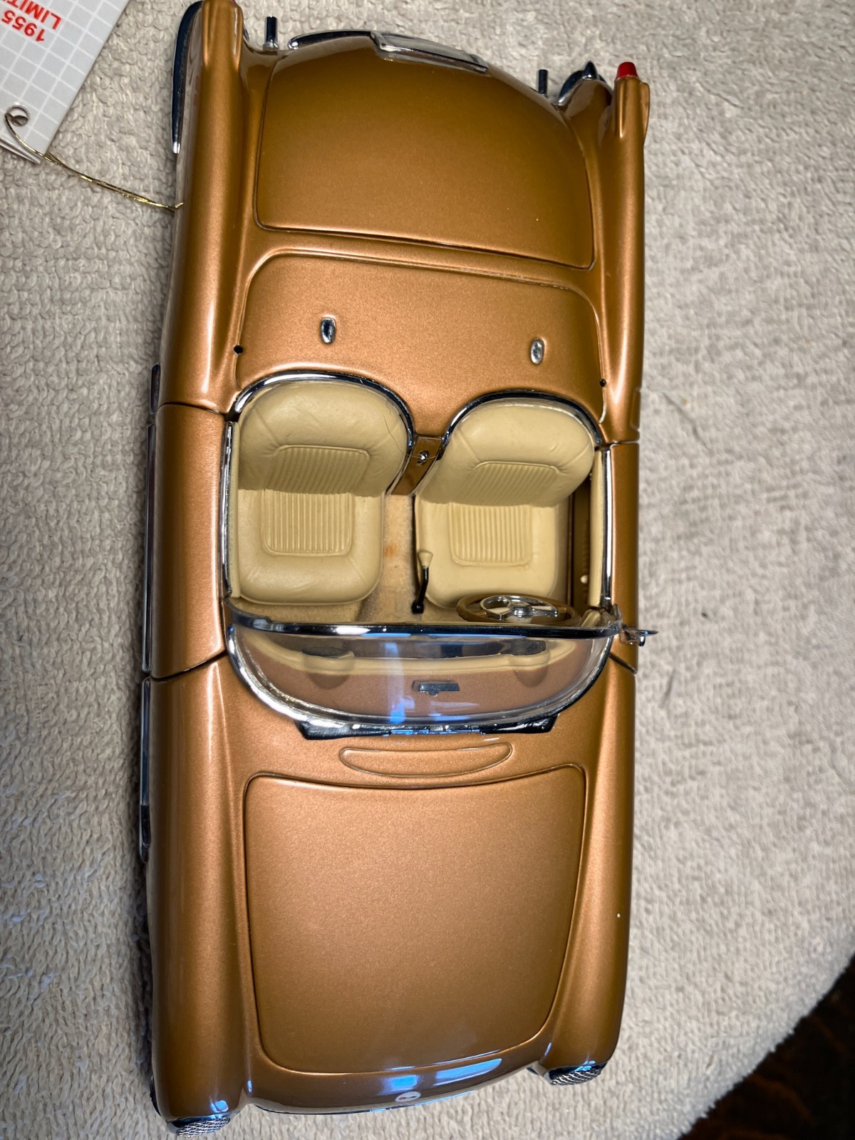 Franklin Mint 1/24 1955 Corvette Limited Edition – Copper