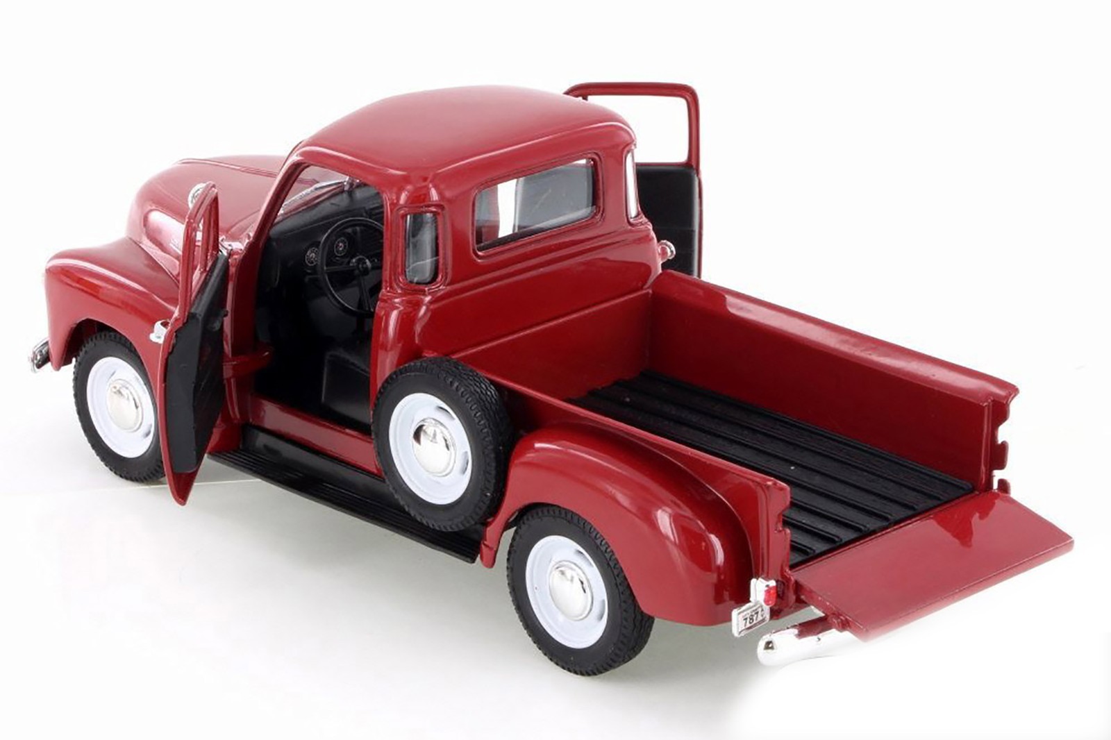 BOX OF 4 1953 CHEVY 3100 PICKUP TRUCK 1/24 DIECAST CAR WELLY 22087/4D
