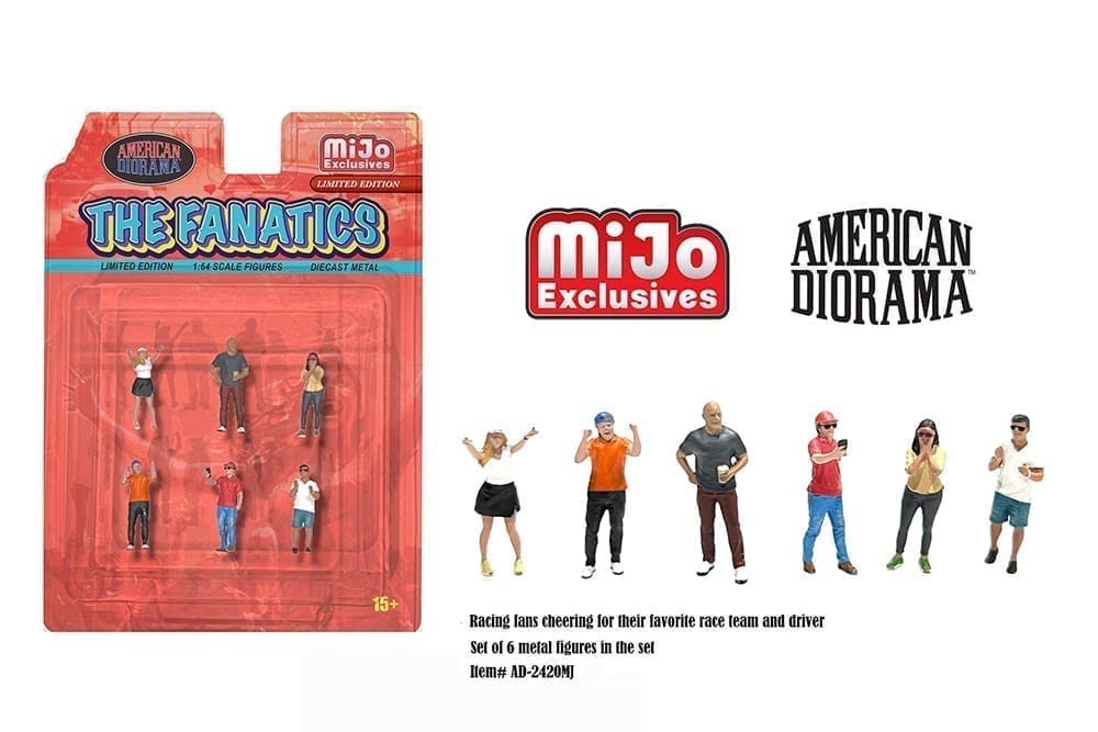 American Diorama Figures The Fanatics Mijo Exclusives 2420 1/64
