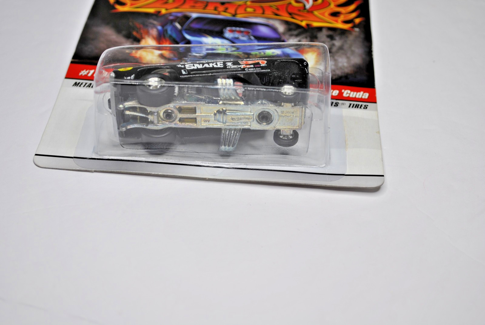 Hot Wheels Dragstrip Demons Lot of 2 Snake Prudhommes and Lil Nate Plymouth Cuda
