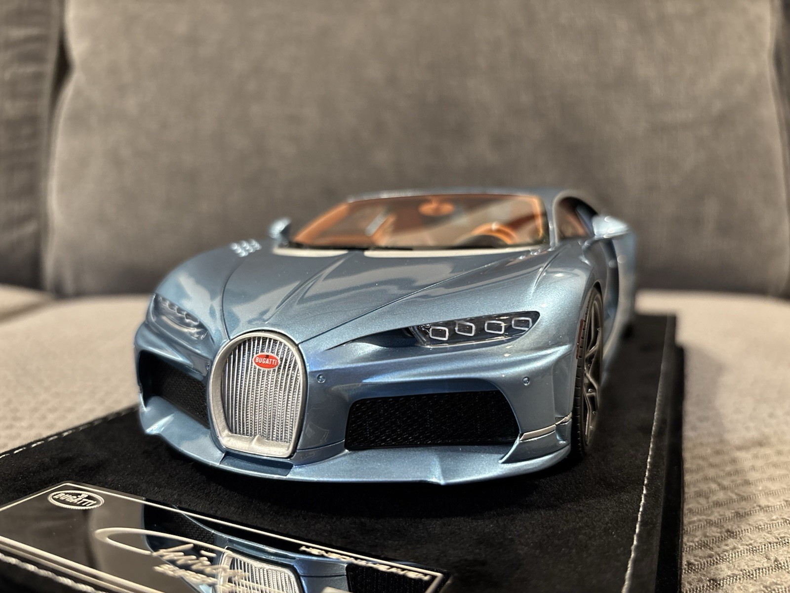 1/18 HH Henson & Heaven Bugatti Chiron SuperSport Horizon Blue Limited 30pcs Mr