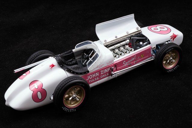 Race Car Formula 1 Vintage Classic Custom Hot Rod Model Promo