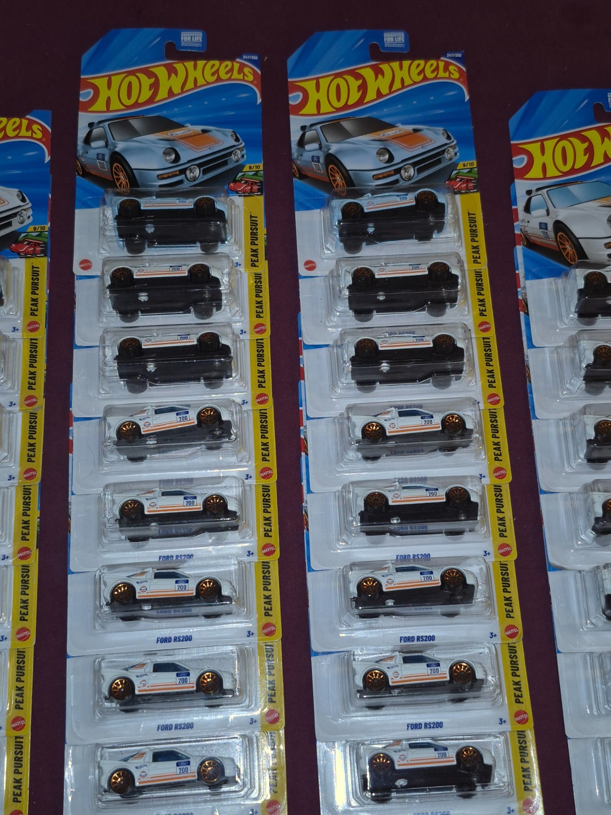 HOT WHEELS B CASE Dollar General Excusive Ford Pursuit -LOT OF 30