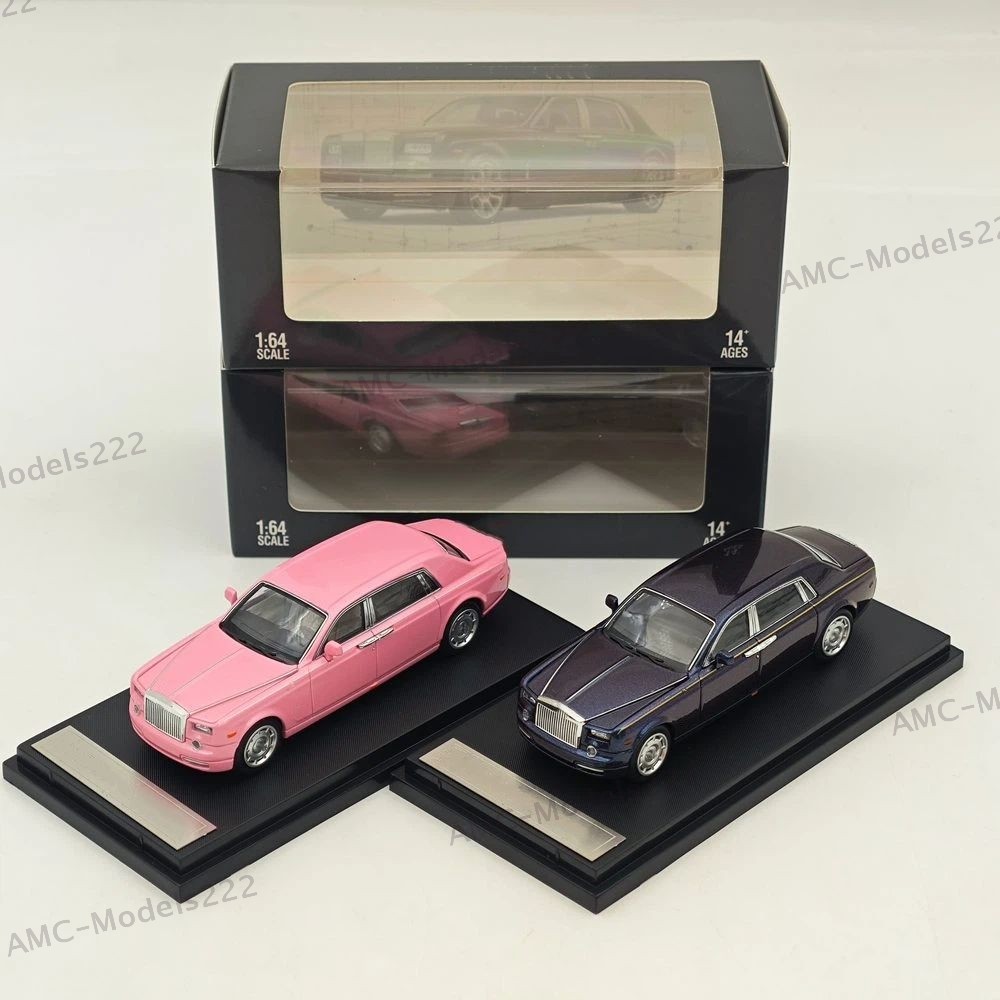 SW 1:64 Phantom VII 7 Luxury Sedan Sports Model Diecast Metal Car Limited