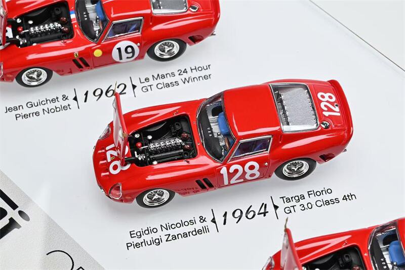 Classic Lover CL 1:64 250GTO “3705GT” 3 cars set limited200 Diecast Model Car