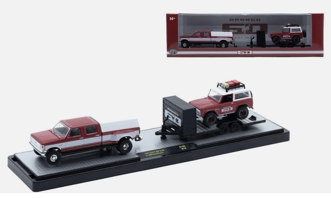 M2 Machines Auto-Haulers Release 100 Set of 3 36000-100 1/64