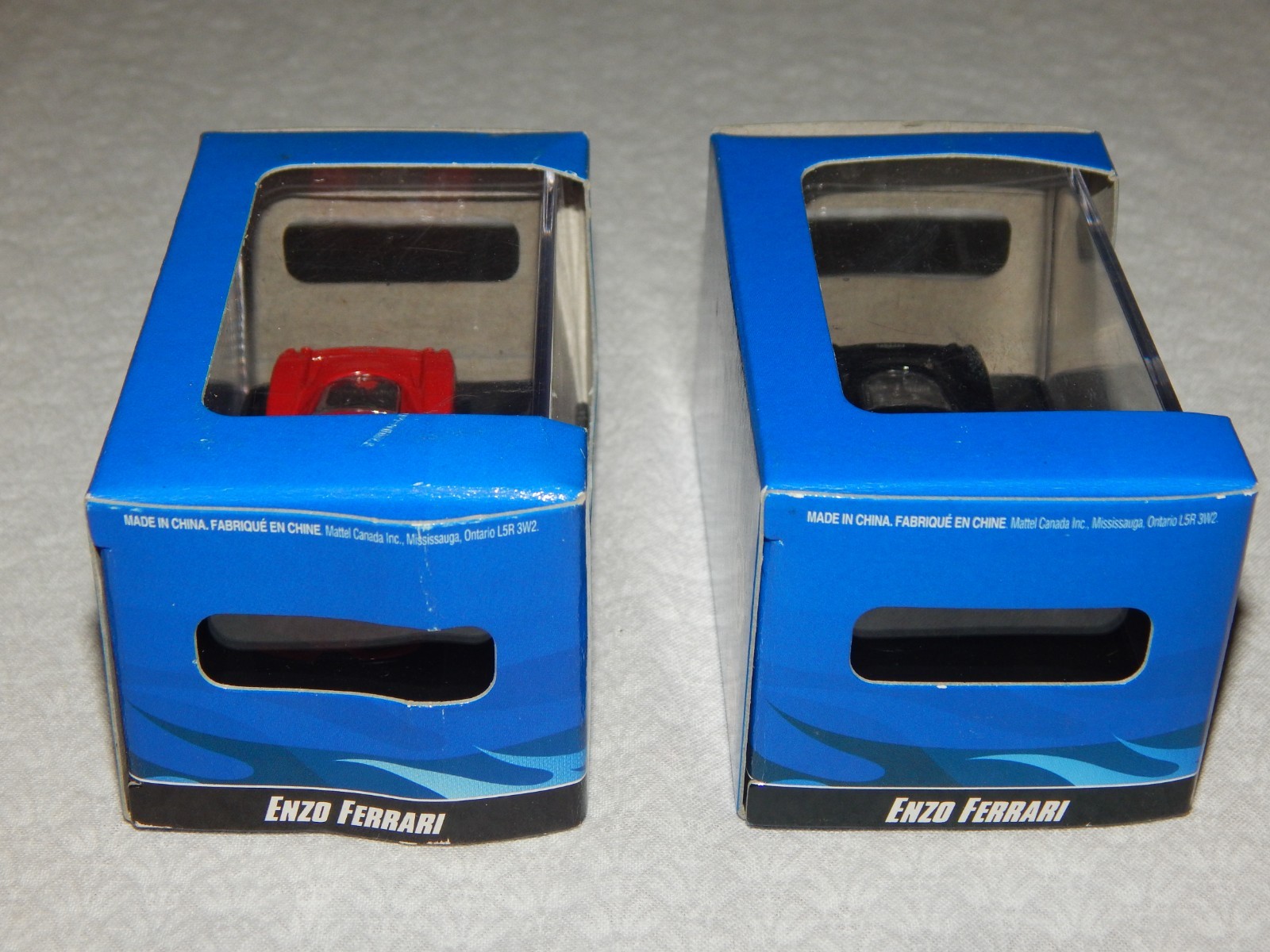 Hot Wheels Enzo Ferrari ~ 1:87 Scale ~ Lot of Two ~ Black – Red ~ 2007 ~ New