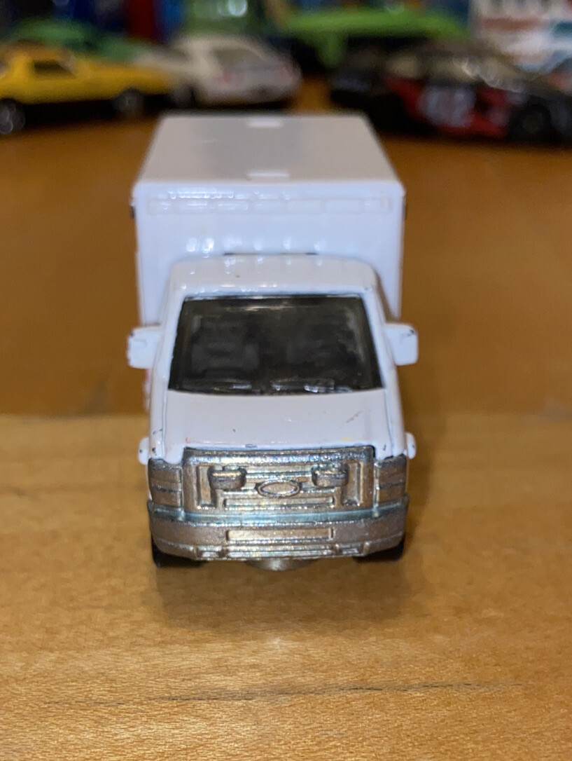 Vintage Matchbox 2009 Ford E-350 Providence Fire Rescue Ambulance Rare Rhode Isl