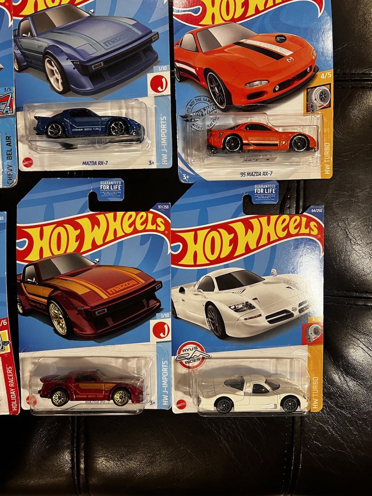 Hot Wheels Lot Of 10 Mercedes Mazda Toyota Chevelle Chevy NEW
