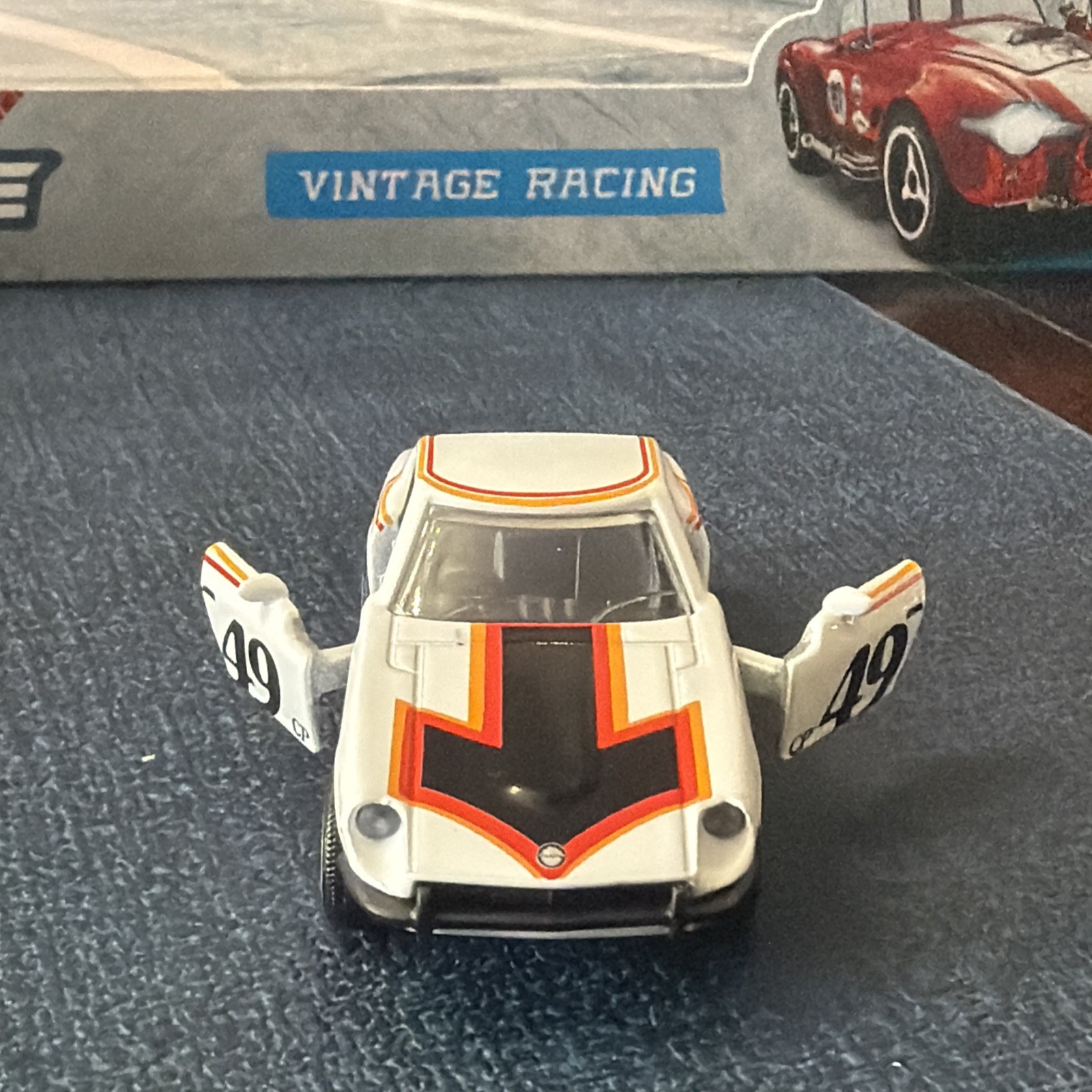 majorette VINTAGE RACING Exclusive DATSUN 260Z ➽ white;49;opening doors;☆loose
