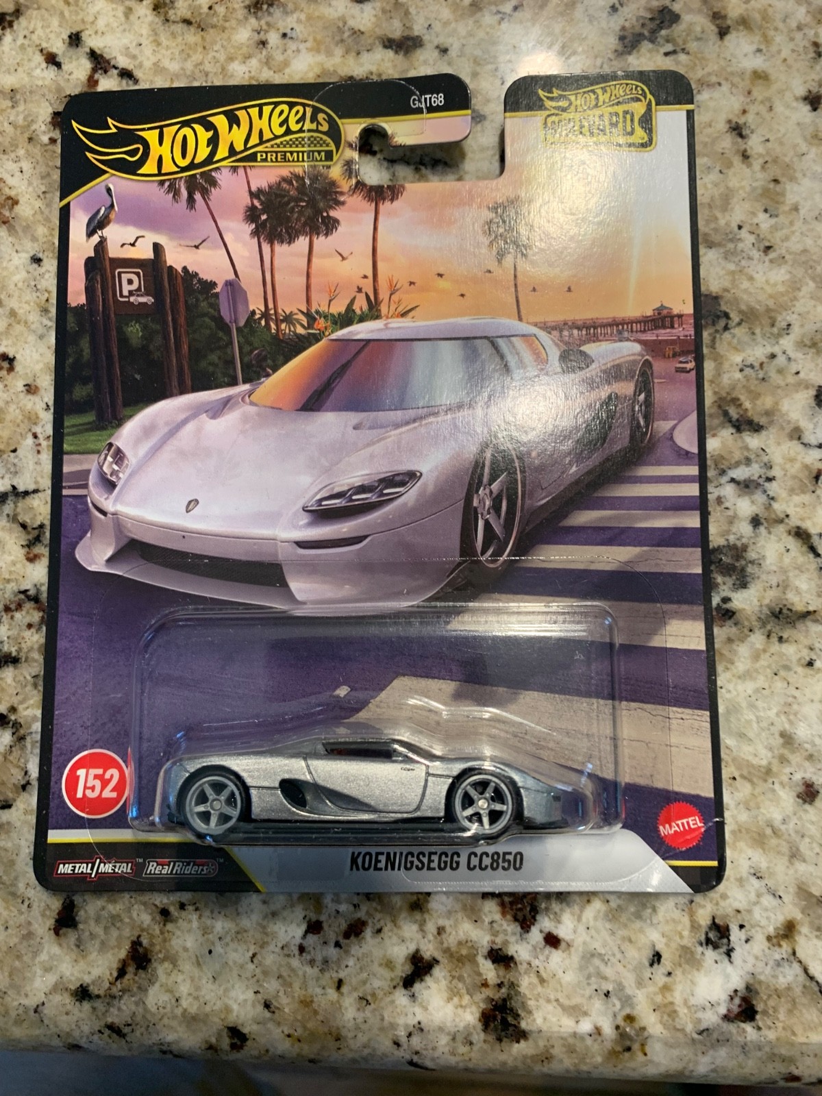 Hot Wheels 2026 Premium Boulevard Koenigsegg CC850 w/Real Riders VHTF