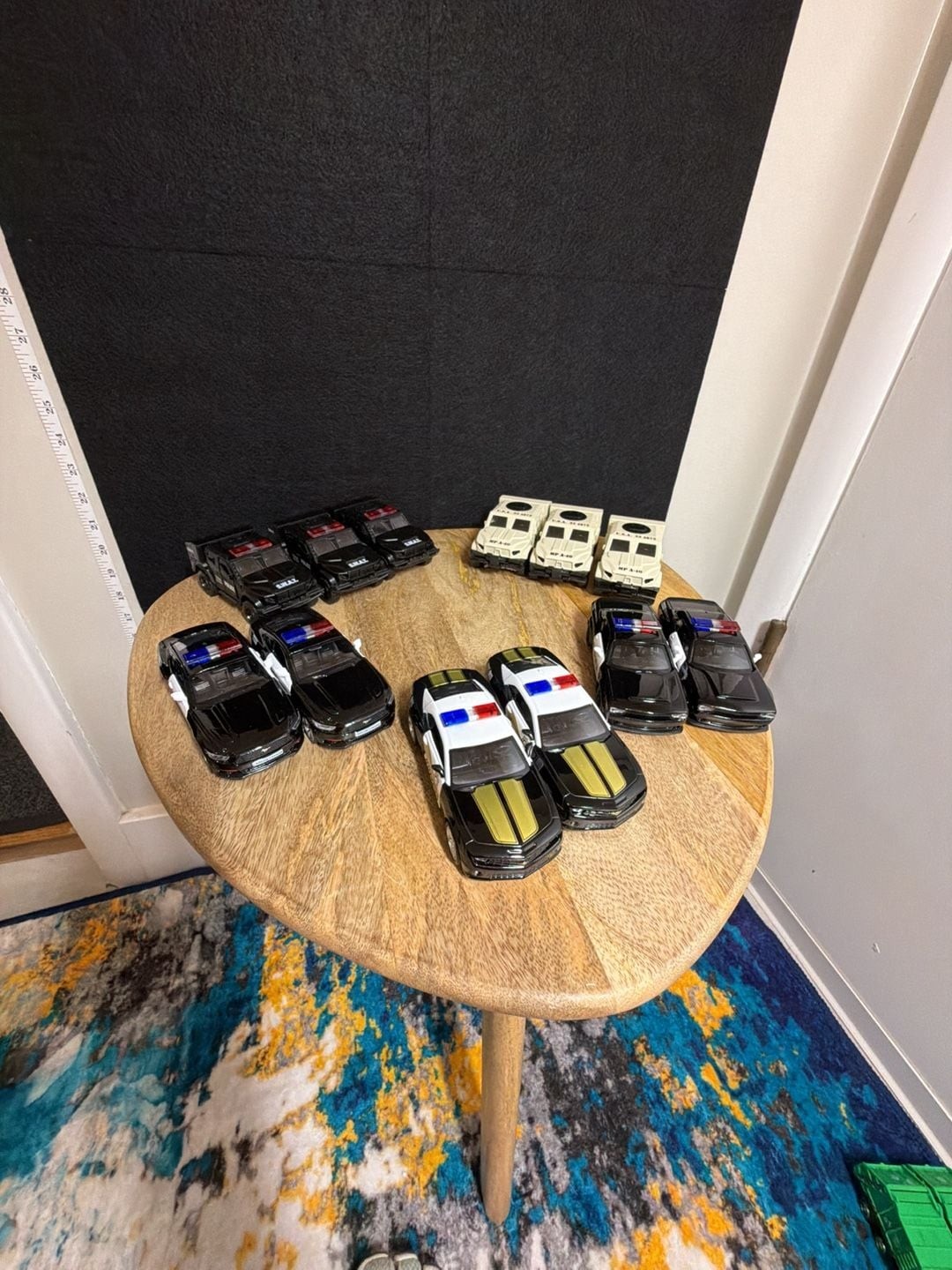 Diecast Police and SWAT Toy Vehicle Fleet – 12 Piece Set