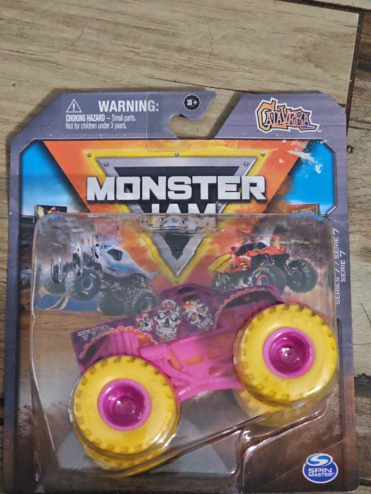 Monster Jam Truck Calavera 1/64 Scale Series 7 True Metal by Spin Master