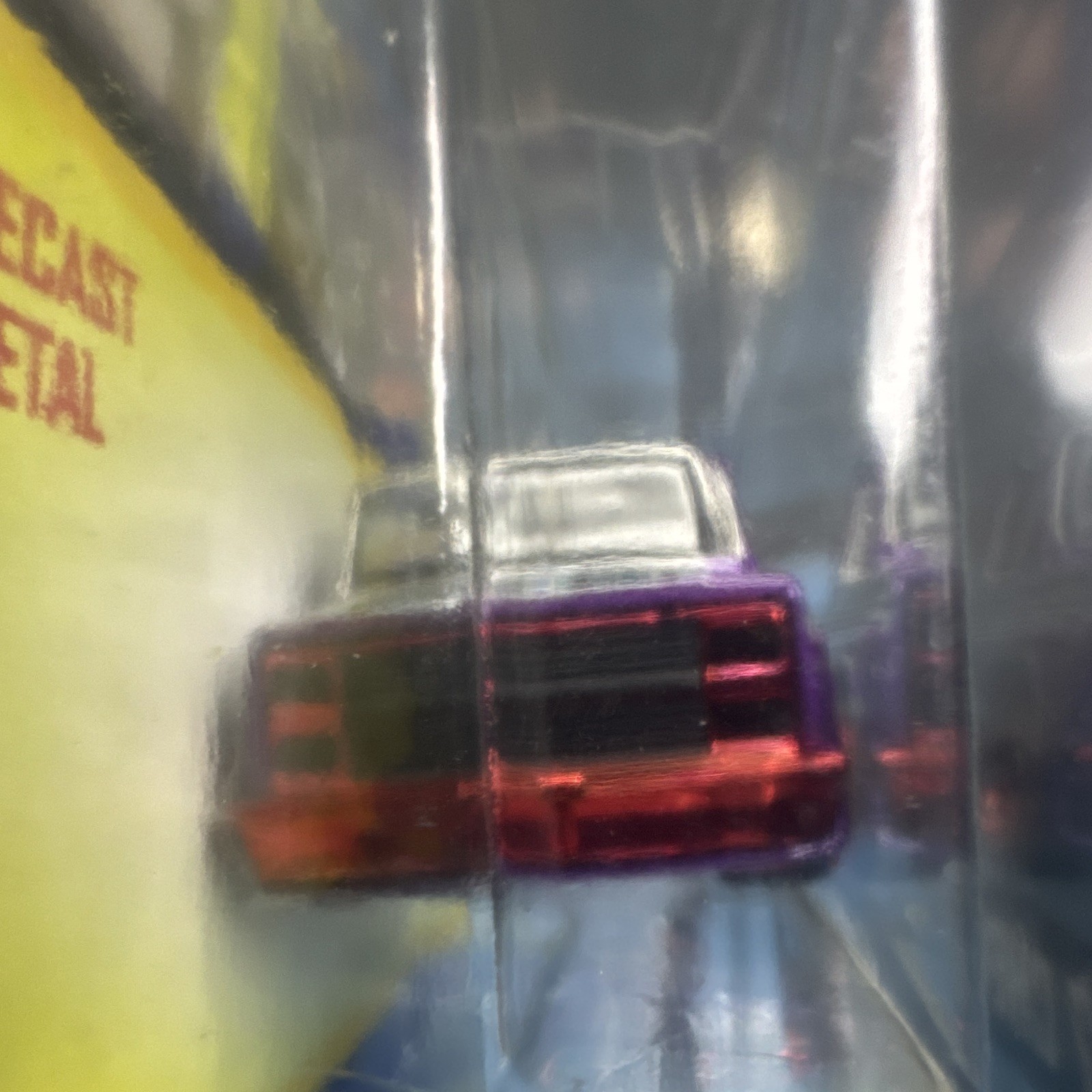 MGA Cartuned Series 1 1987 Chevy C10 Pickup #06 Diecast Purple (CHASE)
