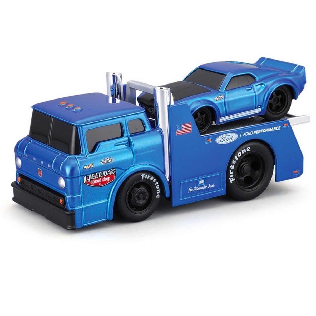 Muscle Machines 25th Anniversary Muscle Transports 1966 Ford C600 & 1969 Mustang