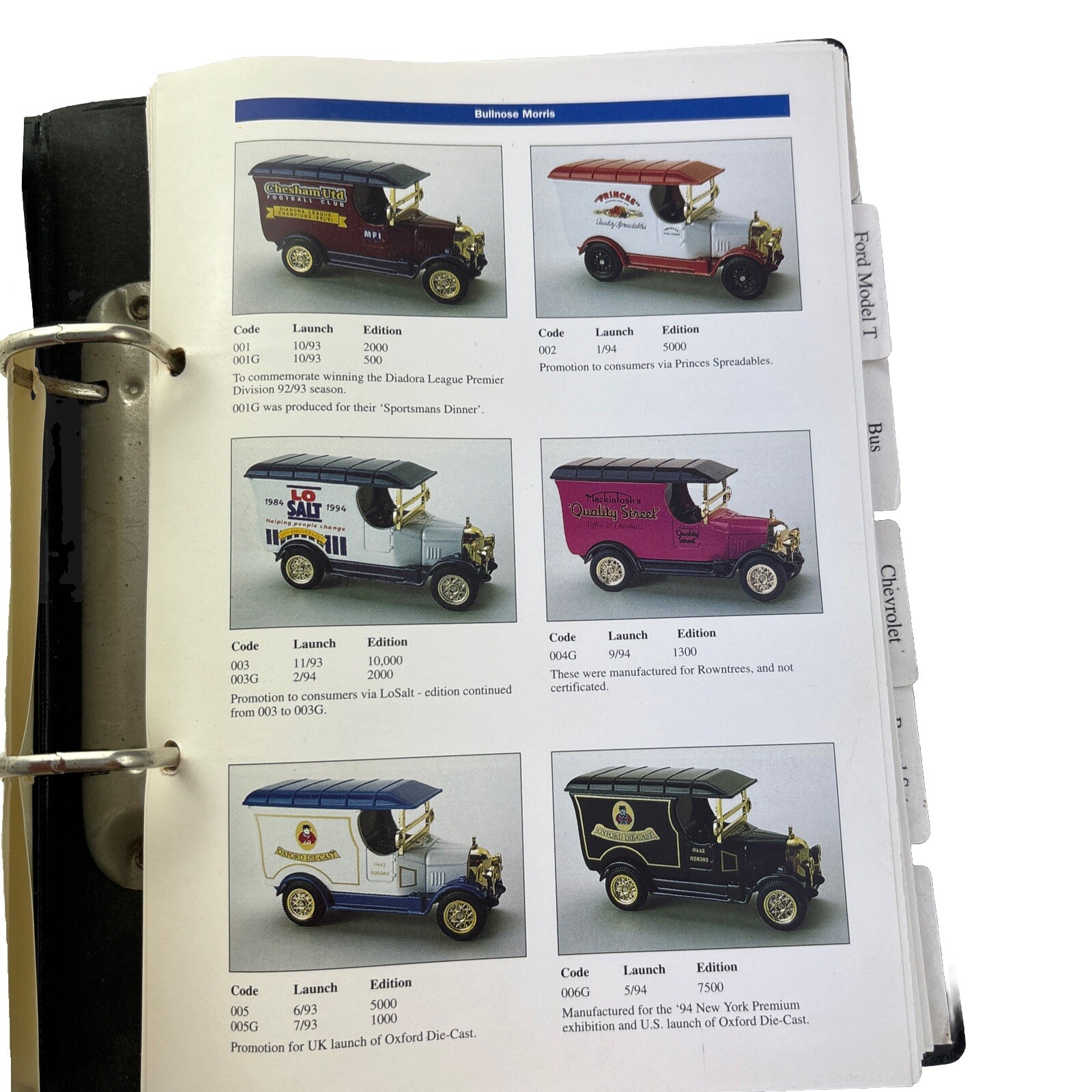 Oxford Diecast Collectors Catalogue and Guide&5Cars Please See All Photos (251)