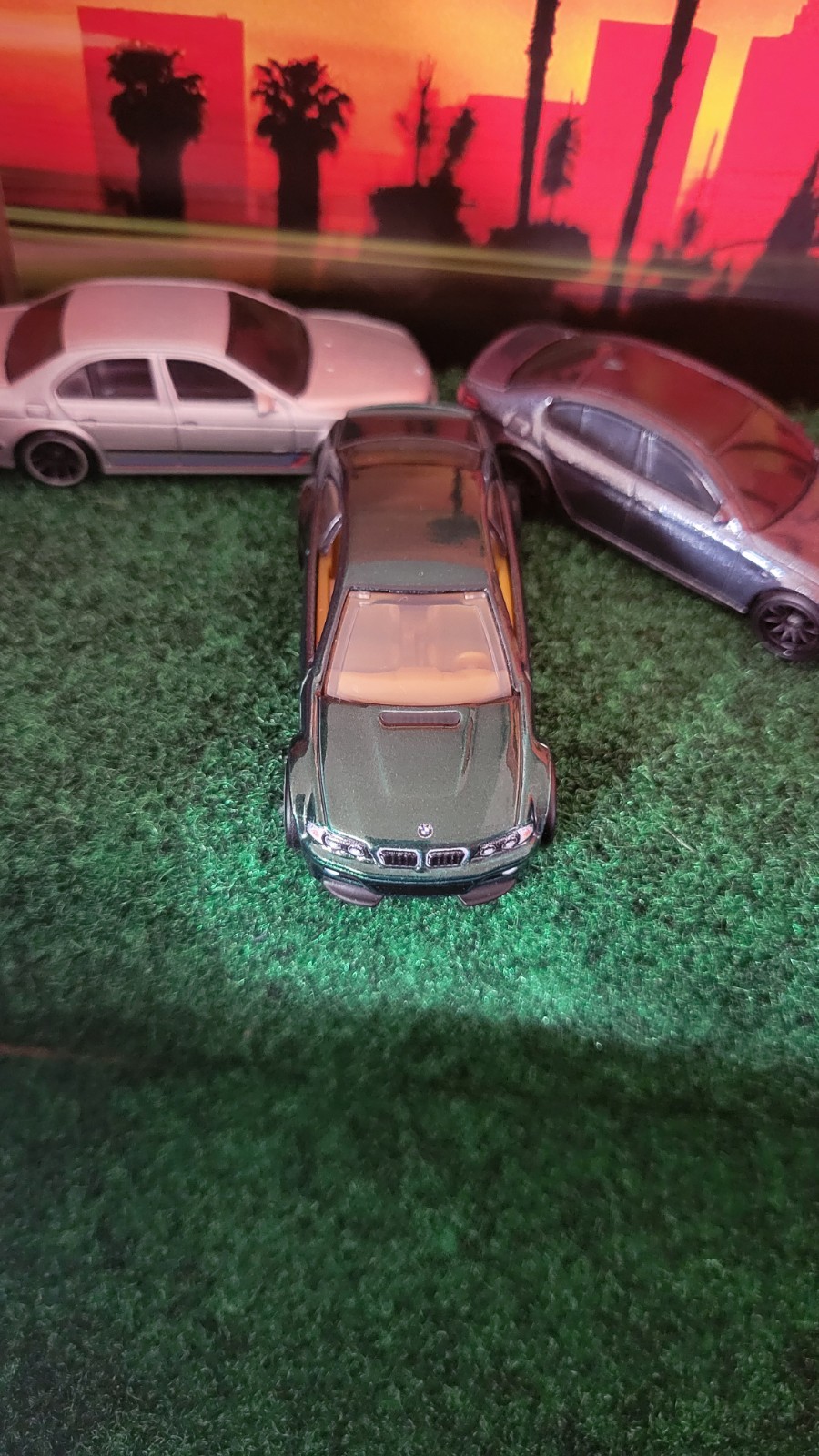Hot Wheels BMW M3 E46 Green Power Trip Mission Impossible Bmw Silver Series Bmw.