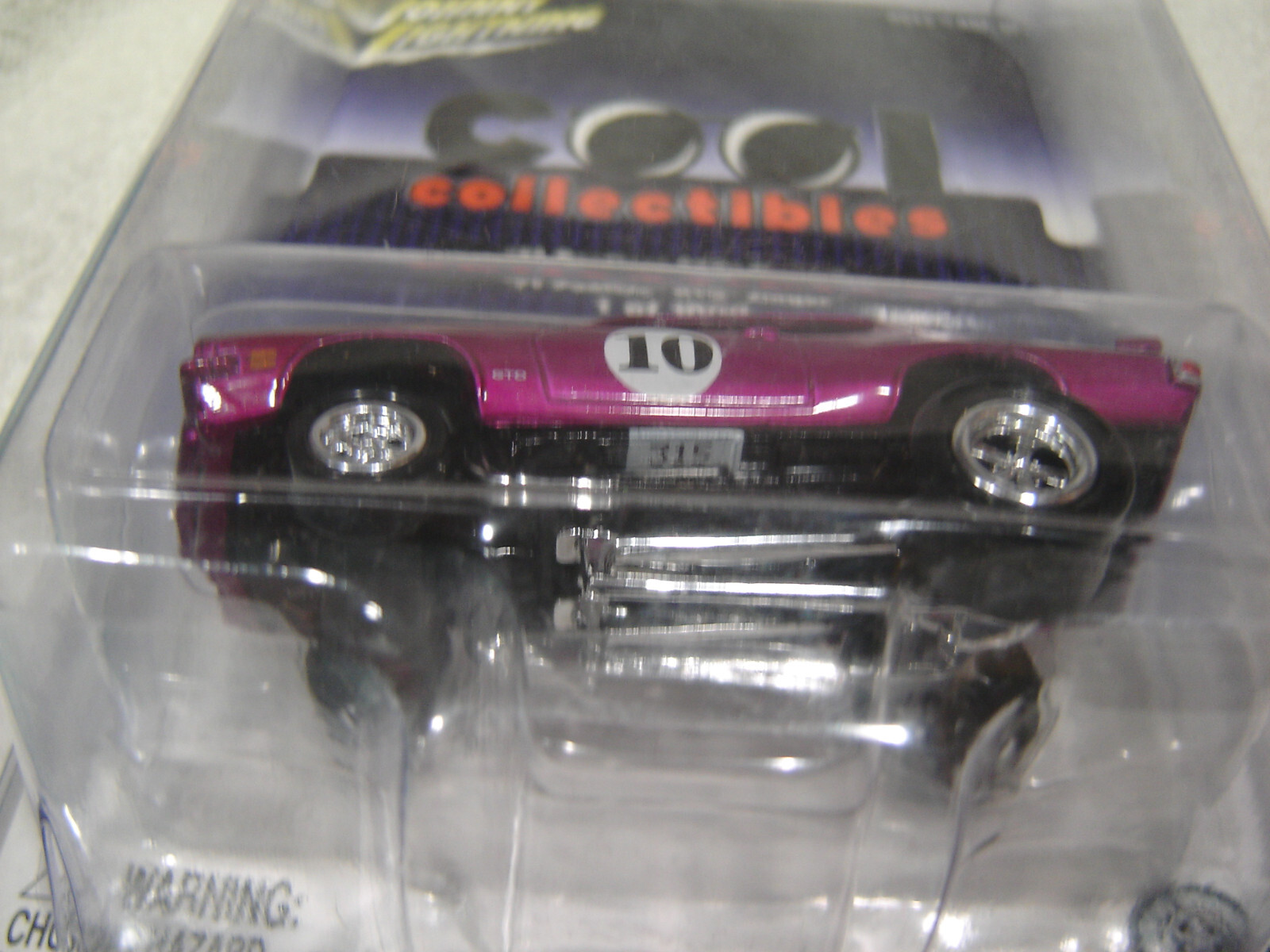 Johnny Lightning Cool Collectibles 1971 GTO Zingers 1/1000 W/PROTECH CAR CASE