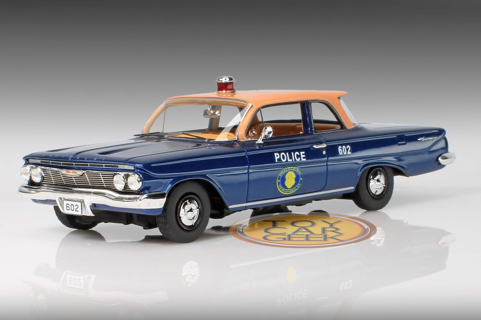 1961 Chevrolet Biscayne – Nassau County Police 1:43 Goldvarg GC-097B