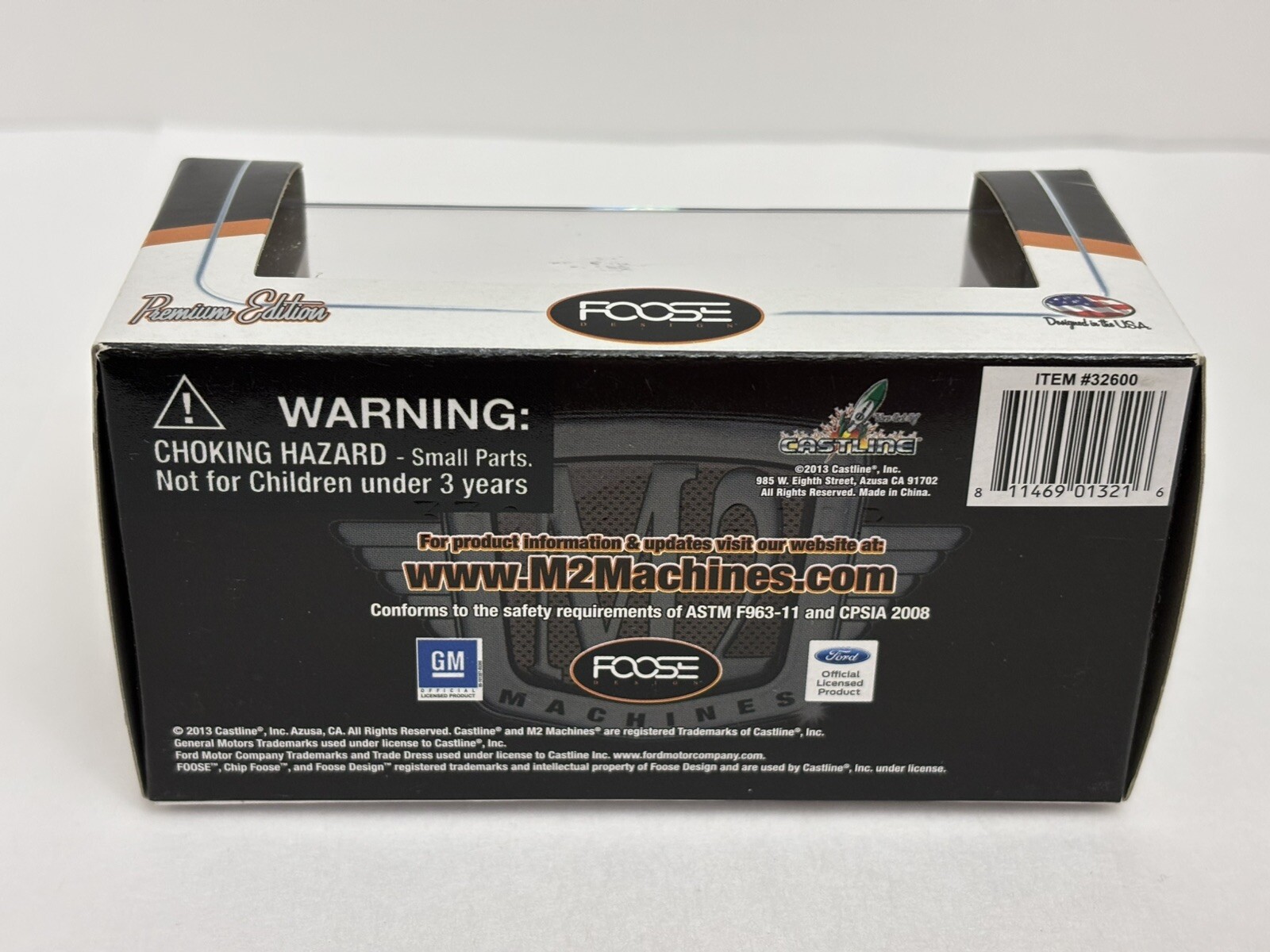 1/64 M2 Machines Foose P-32 1932 Ford Roadster 12-01 RARE DARK INTERIOR RAW BODY