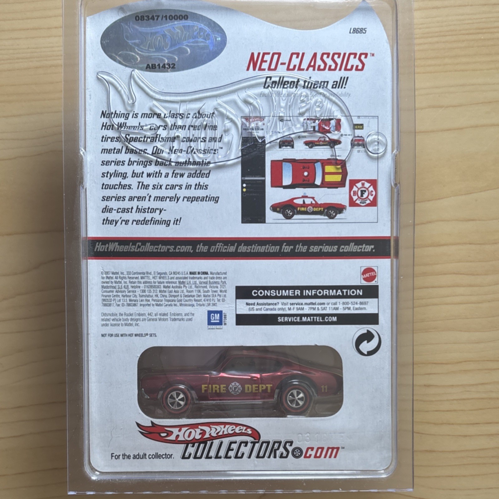 Limited Edition Neo-Classics Series 7 Chiefs Special 8347/10000 1 of 6