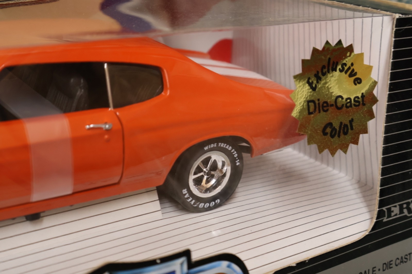 1/18 ERTL American Muscle 1970 Chevy Chevelle SS 454 LS6 in Orange