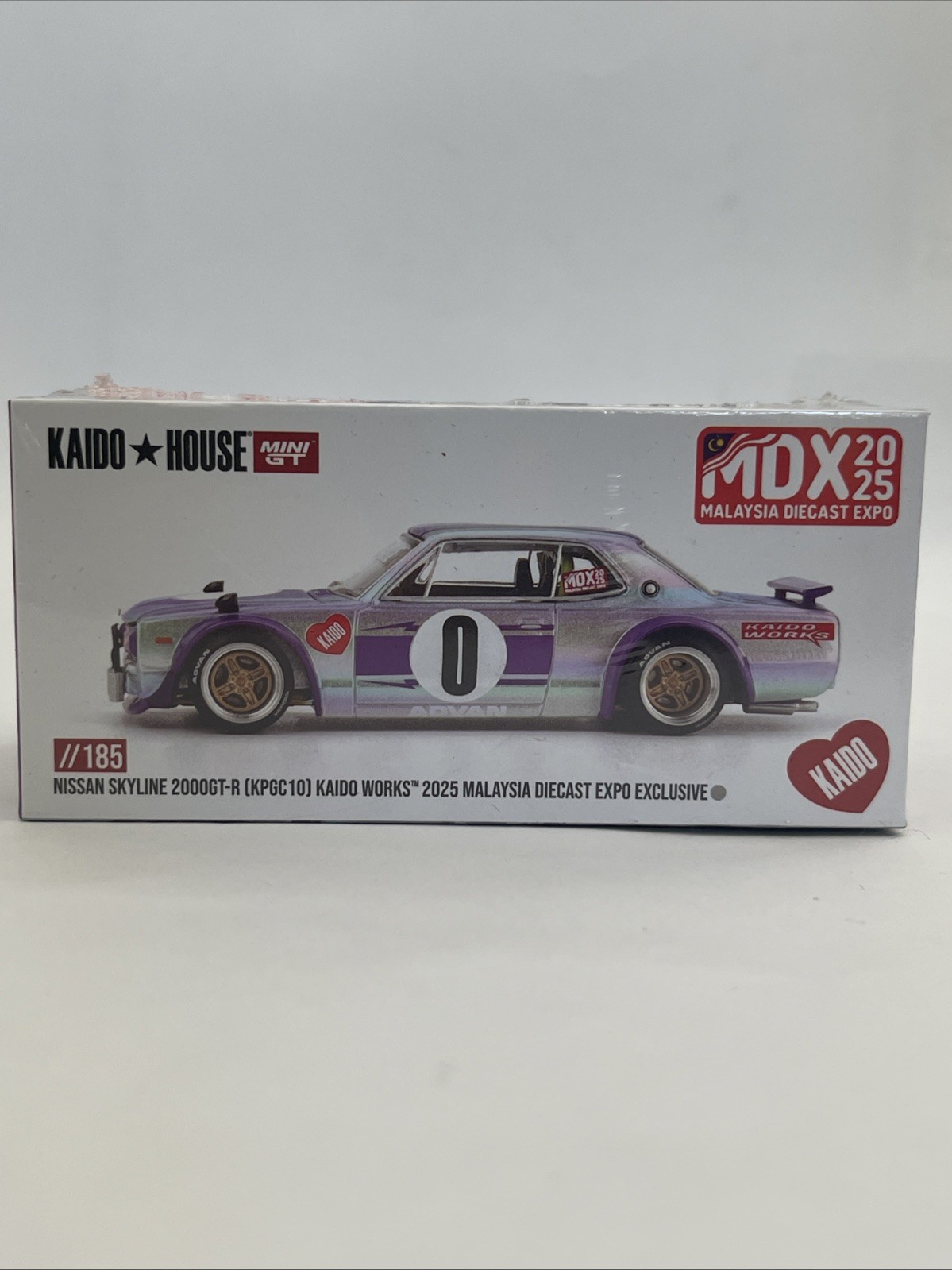 Nissan Skyline 2000GT-R (KPGC10) Kaido Works 2025 malasyia Diecast Expo KHMG185
