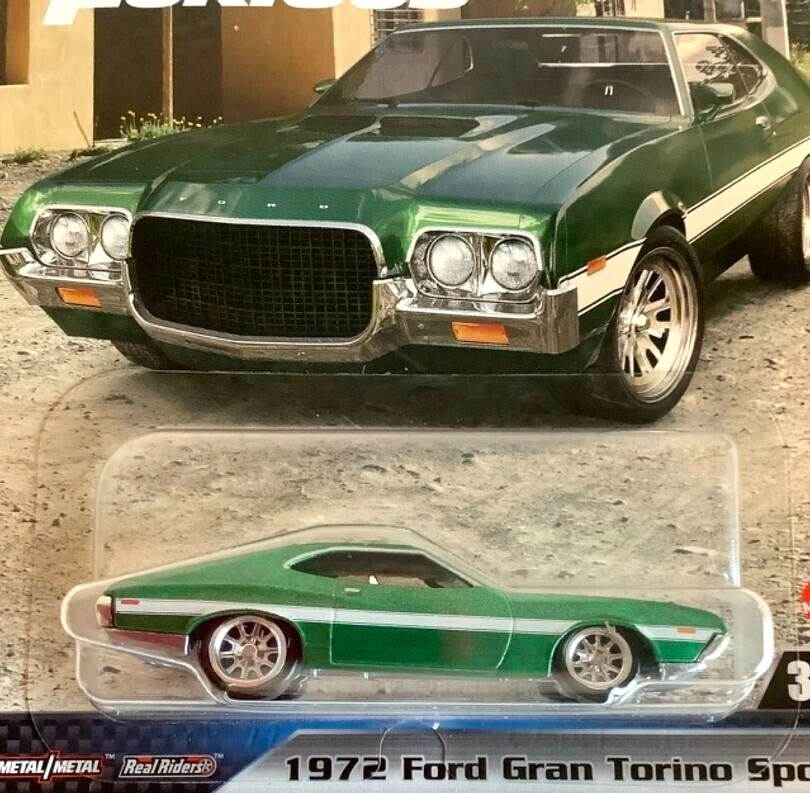 NEW Hot Wheels Premium Fast & Furious HYP72 FORD GRAN TORINO SPORT 3/5 1:64Scale