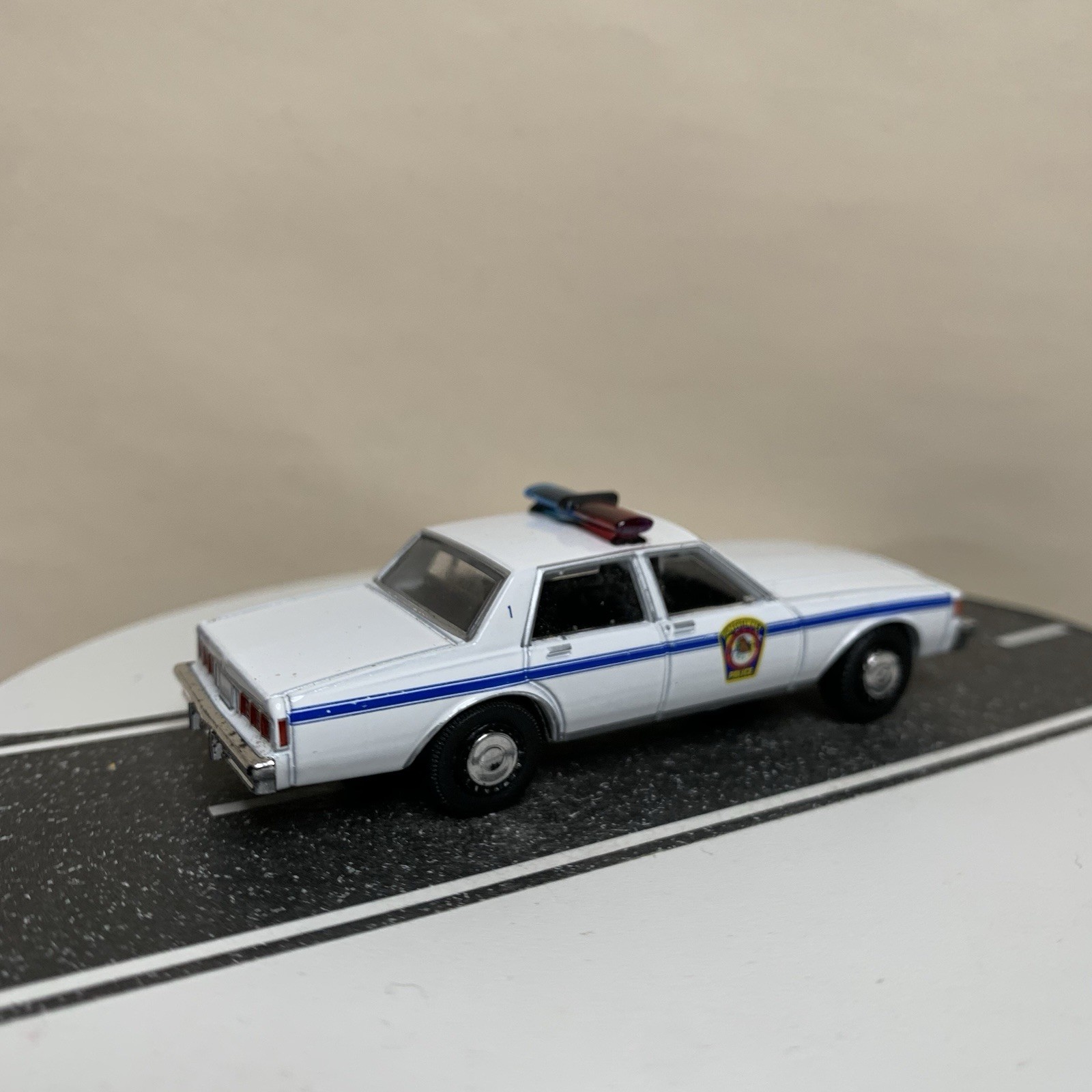 Greenlight Hollywood Groundhog Day 77-90 1980 Chevy Caprice Police Car B-Body NM