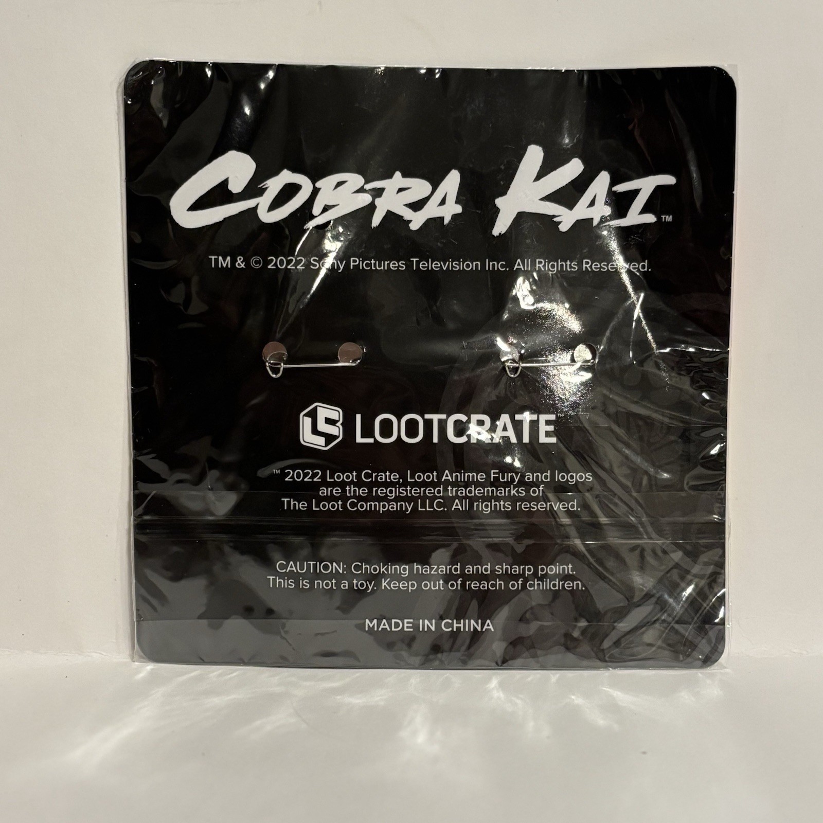 Cobra Kai Retro Button Set (Loot Crate Exclusive) Karate Kid Yes Sensei