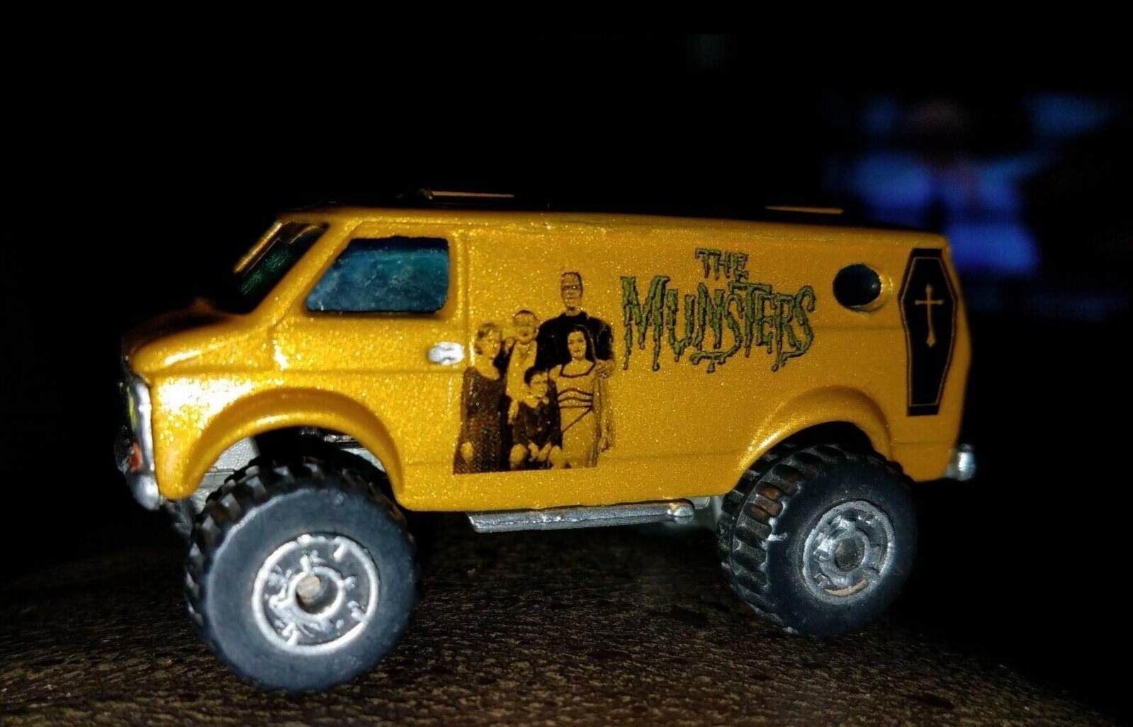 MUNSTERS 1:64, 1:43, 1:32 or 1:24 scale WATER-SLIDE DECALS HOT WHEELS MODEL CAR