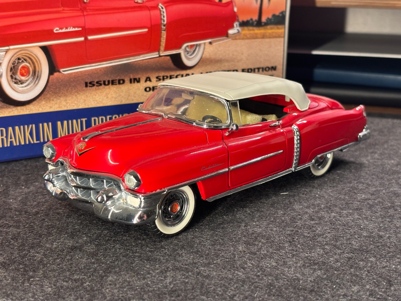 1953 Cadillac Eldorado Convertible, Ltd Ed., Red, NIB w/ Original box, & Title