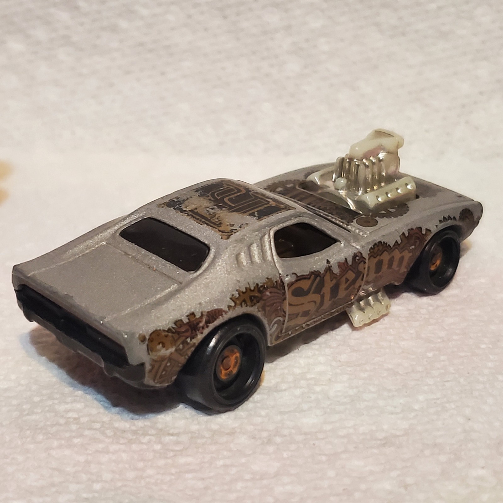 Hot Wheels Rodger Dodger Steampunk Custom Silver Diecast Car Malaysia
