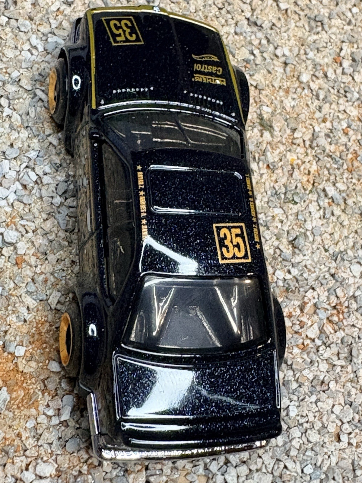 Loose Hot Wheels BMW 635 CSi Black #185 Mainline 2025 Case H New Widebody