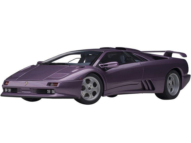 LAMBORGHINI DIABLO SE30 JOTA VIOLA PURPLE 1/18 MODEL CAR BY AUTOART 79142