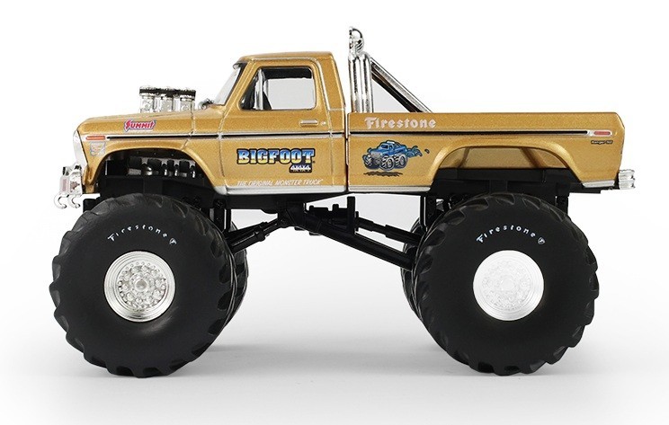 Greenlight 88061 Bigfoot #1 50th Gold 1979 Ford F-250 Monster Truck 1:43 Scale