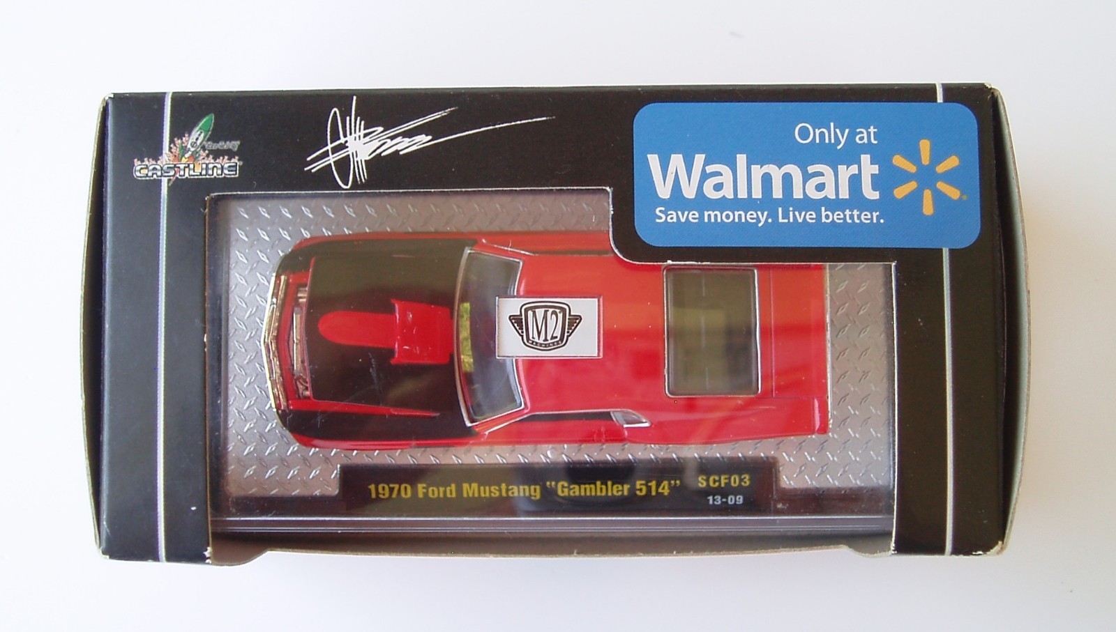 M2 Machines 1970 Ford Mustang Foose Gambler 514 Car SCF03 #32600 Special Edition