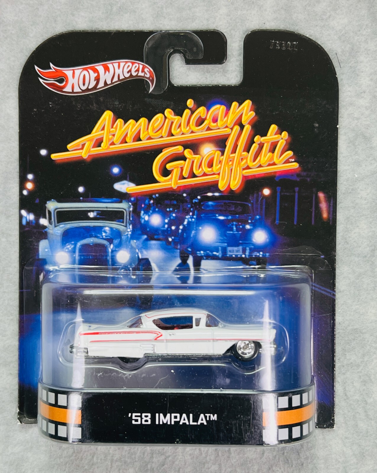🔥Hot Wheels Retro Entertainment American Graffiti ’58 Impala LOWRIDER H26🔥