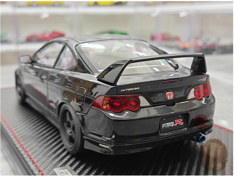 IG 1/18 Honda civic DC5 TYPE R Honda INTEGRA JDM Resin Car Model Diecast Gifts