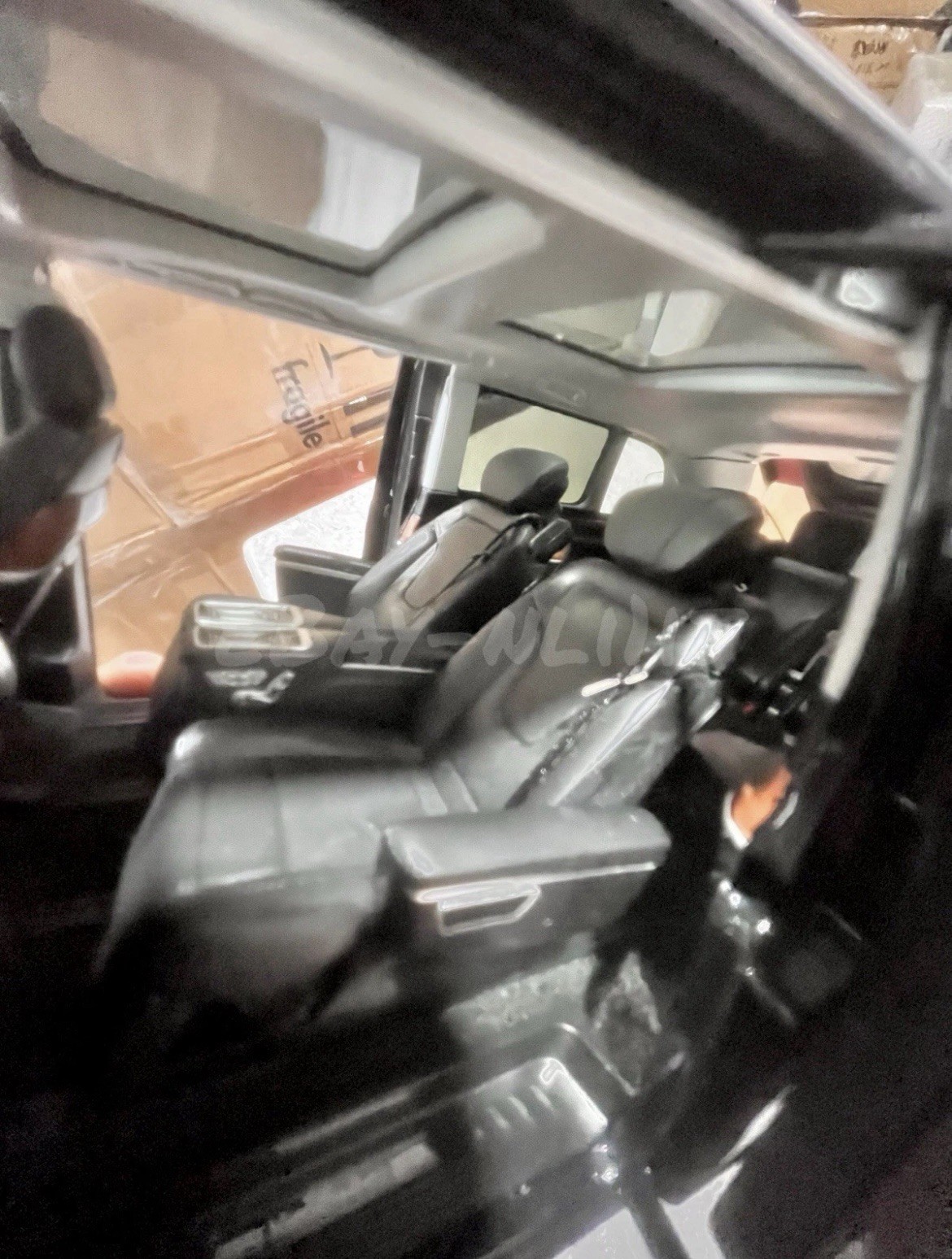 1:18 Scale Mercedes-Benz Vito Viano LWB Black Bus Minivan Diecast Model Car