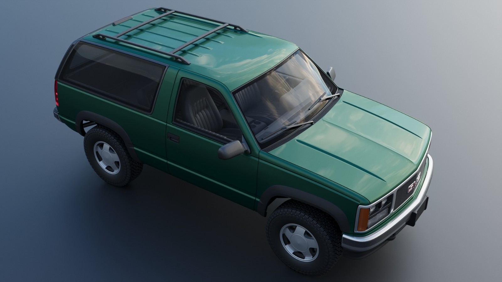 3d printed GMC Yukon 2 Door 1992 model car collectible replica