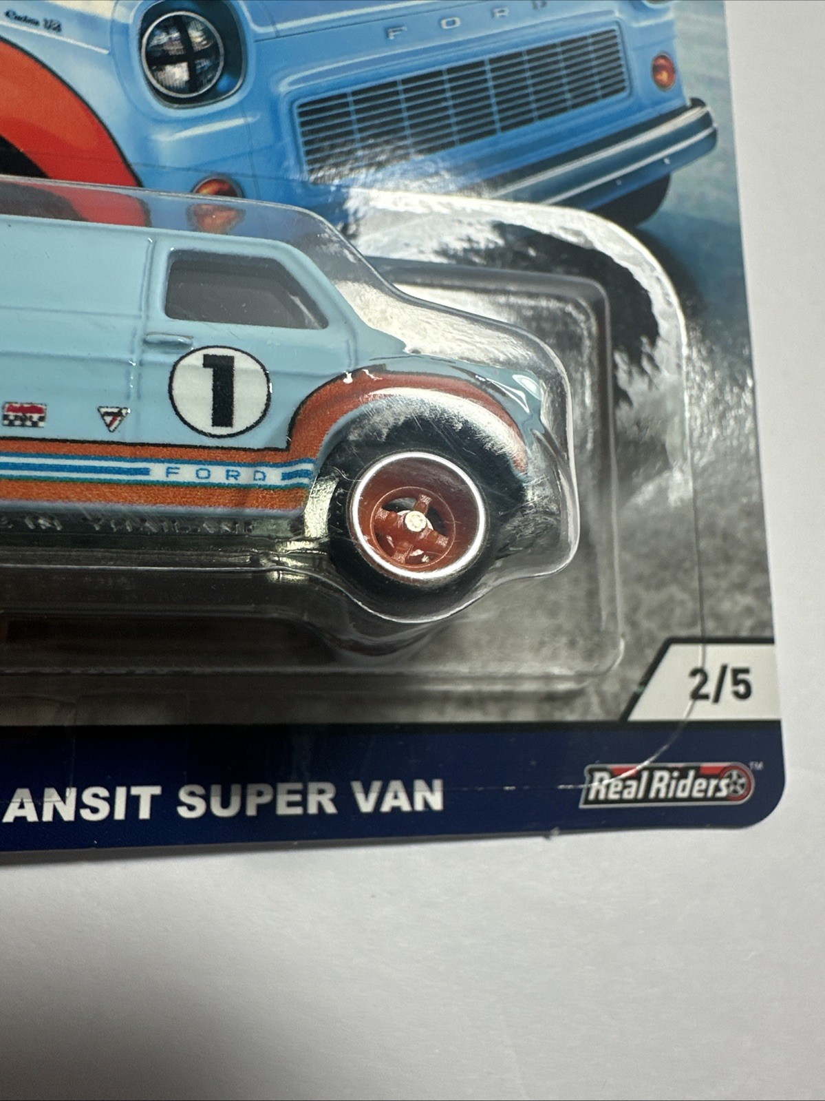 Hot Wheels Car Culture Cargo Carriers Ford Transit Super Van