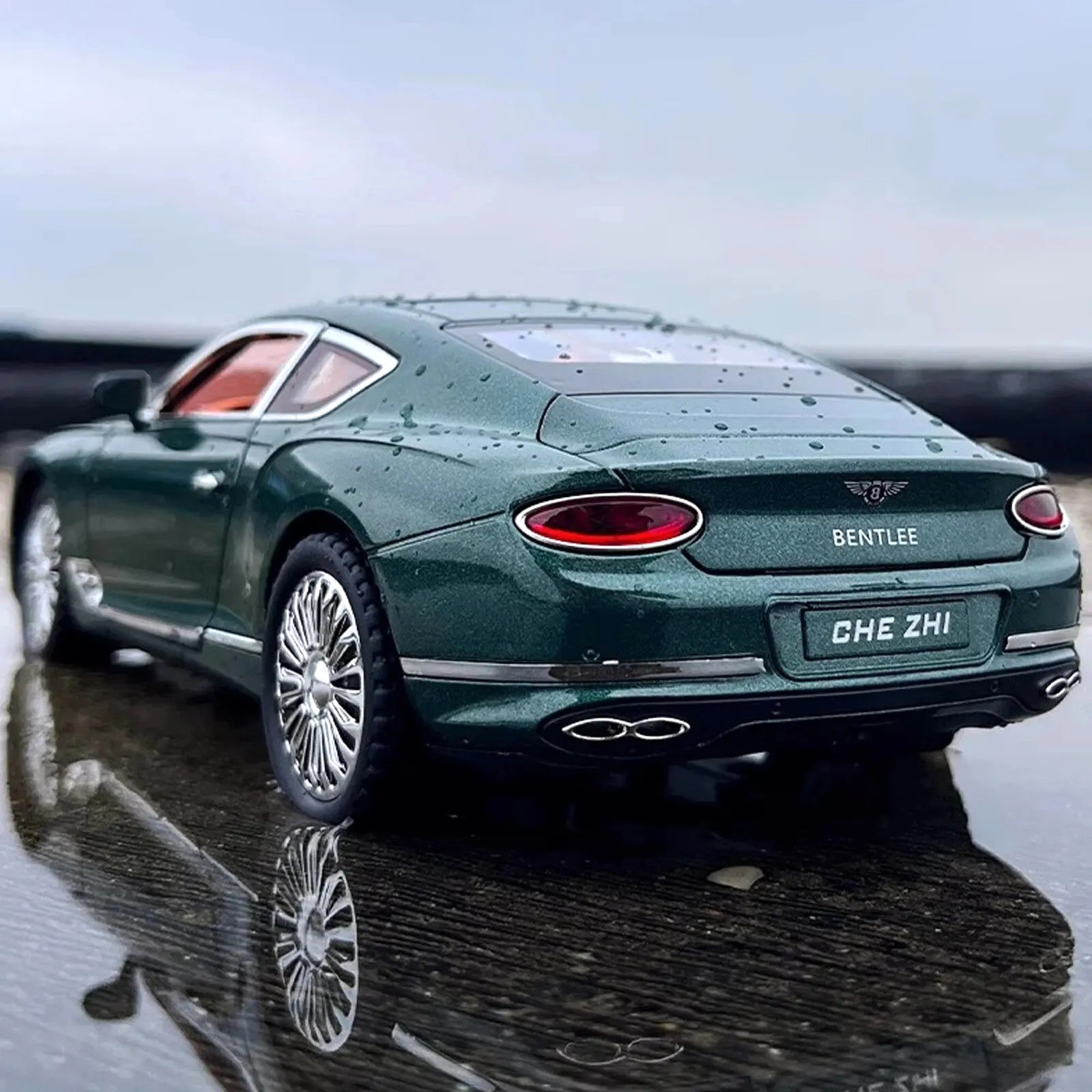 1:24 BENTLEY Continental GT Alloy Diecast Car Sound & Light Gift Collectible NEW