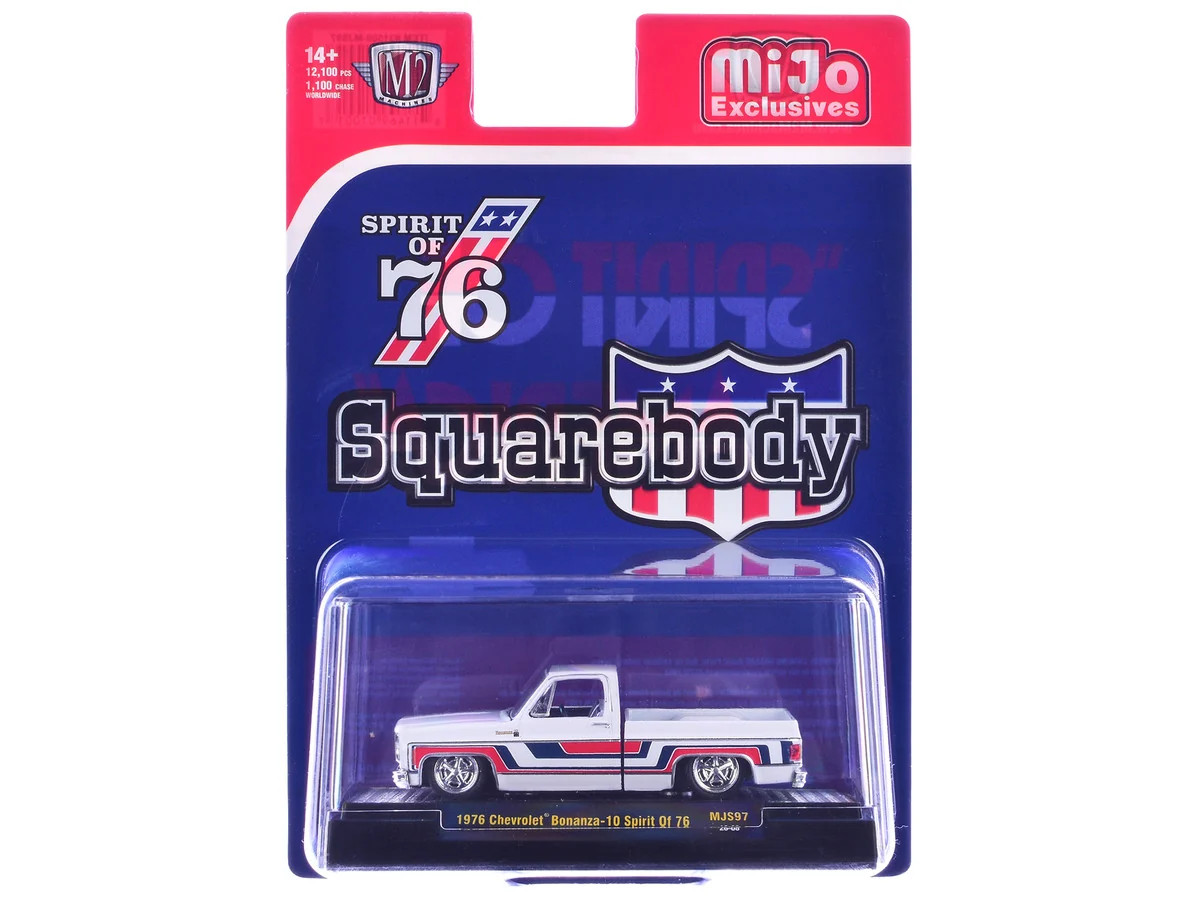 1976 Chevrolet Silverado Bonanza-10 Pickup Truck “Spirit of ’76” White with Blu