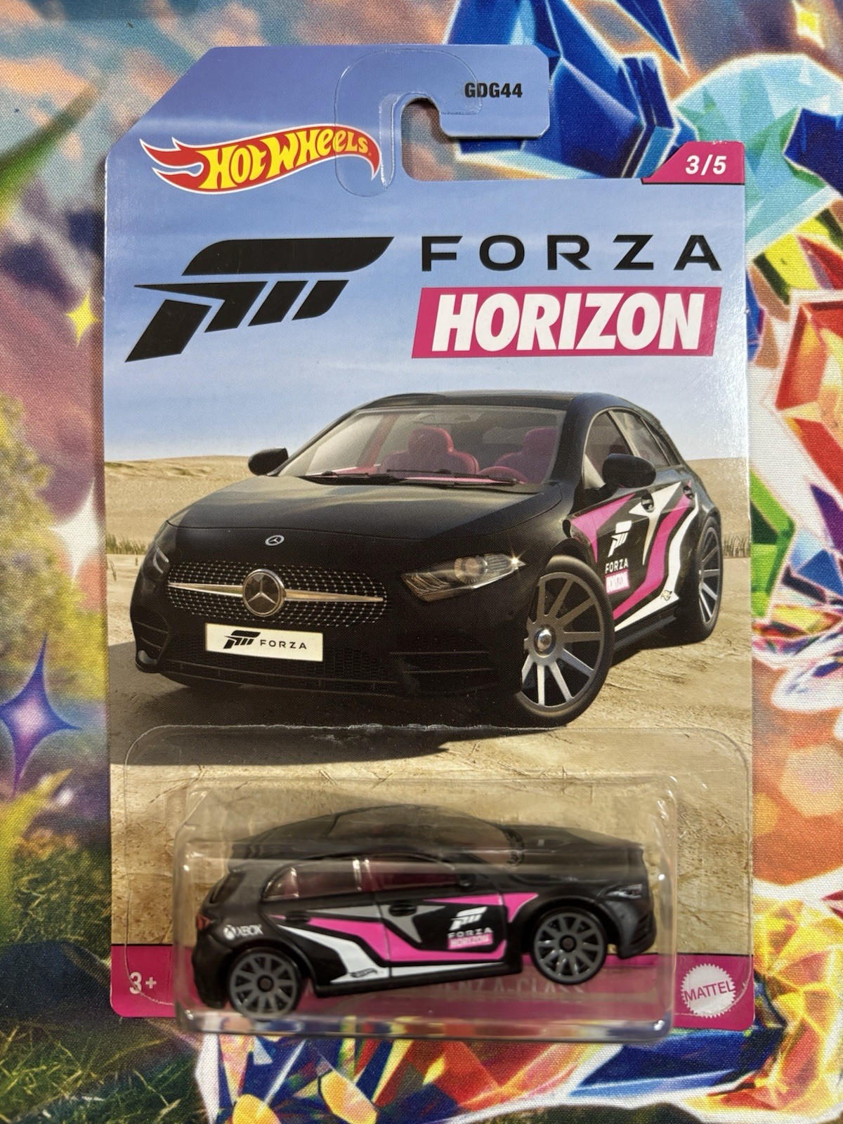 Hot Wheels Forza Horizon Full Set Of 5 Black Pink 5/5 New