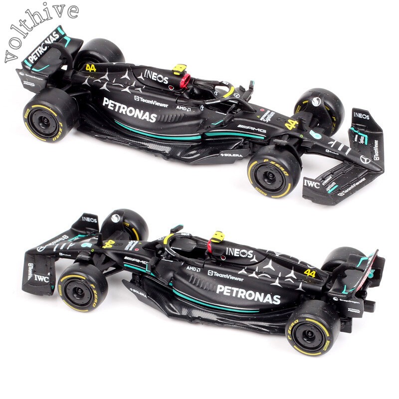 Bburago 1:43 Mercedes AMG W07 W10 W14 W15 #44 Lewis Hamilton F1 Collect Model