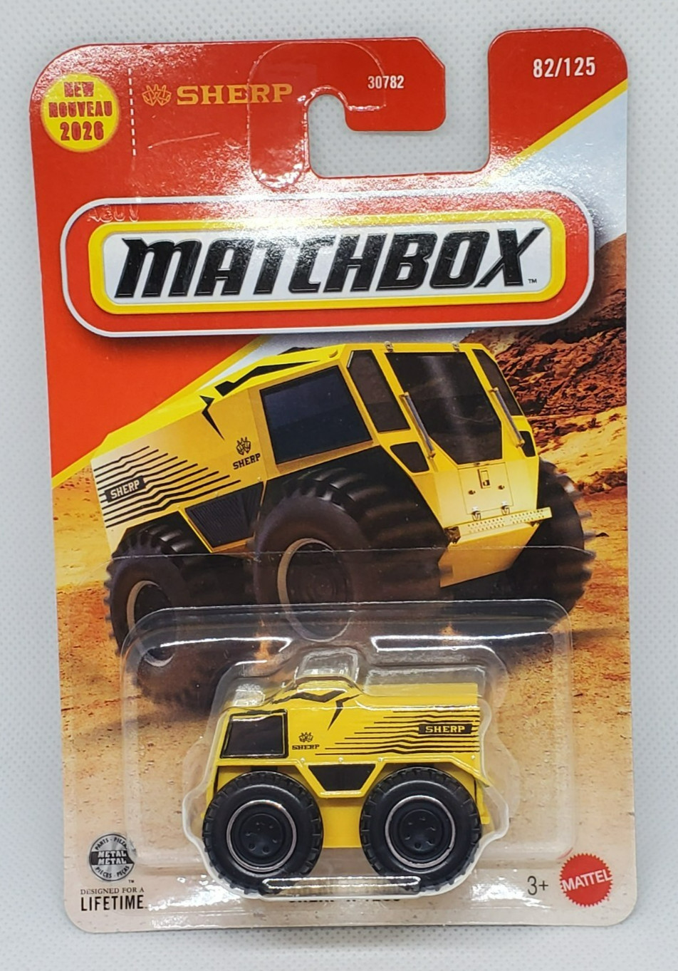2026 Matchbox Yellow Sherp N 1200 #82 HTF